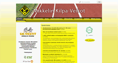 Desktop Screenshot of mikv.fi