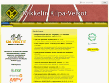 Tablet Screenshot of mikv.fi
